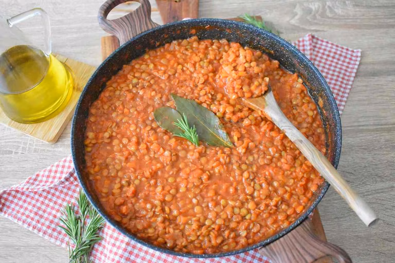 Włoskie ragù z soczewicy