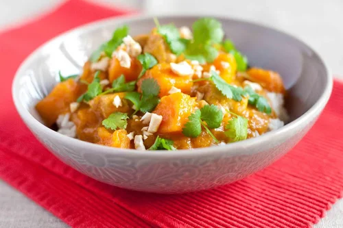 Curry z dyni i kurczaka