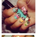 Halloweenowy manicure