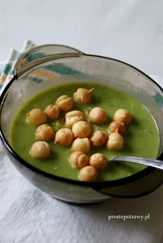 Zupa krem z groszku