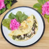 Omlet francuski z botwinką