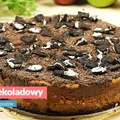 Czekoladowy sernik  Oreo na ciasteczkowym spodzie
