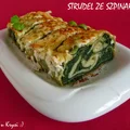 Strudel ze szpinakiem