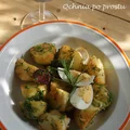 Sałatka z młodych ziemniaków i chorizo