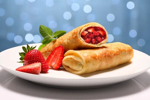 Naleśniki z truskawkami