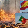Co najmniej 4 ofiary i setki tysięcy hektarów spalone. Tragiczne pożary w Portugalii i Hiszpanii!