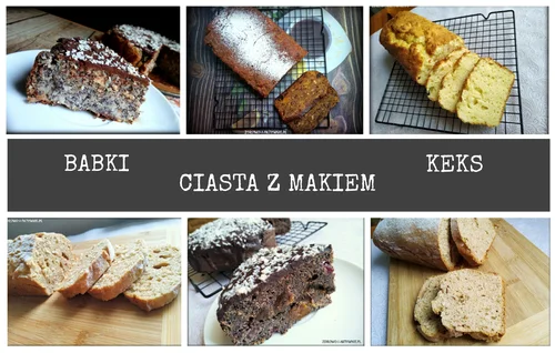 BABKI, CIASTA Z MAKIEM ORAZ KEKS NA WIELKANOC