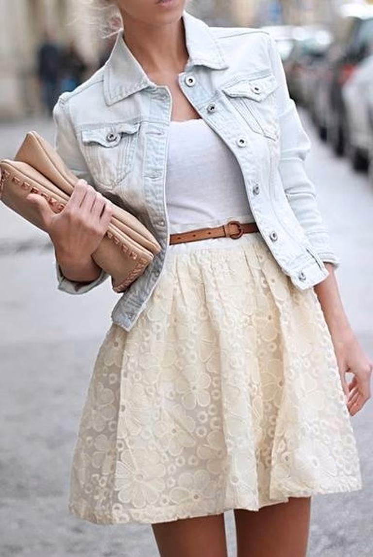 Wiosenny look
