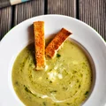 Zupa krem z cukinii z bazylią i mascarpone