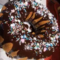 Babka piaskowa na majonezie z kakao i polewą kakaową