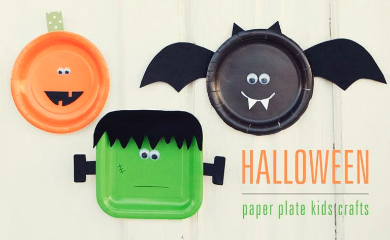 Talerze na Halloween