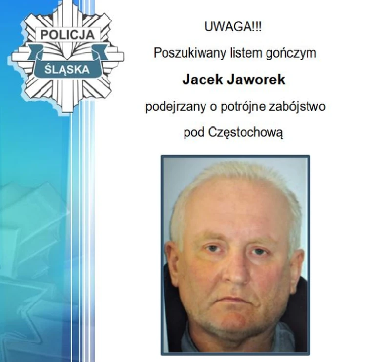 Poszukiwany listem gończym J. Jaworek aktywny w mediach społecznościowych?!