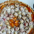 Tarta migdałowa z agrestem ( frangipane)