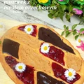 mazurek z masłem orzechowym