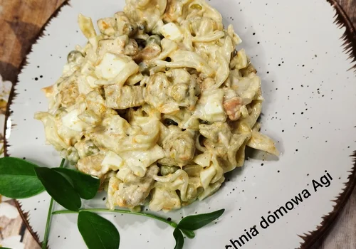 makaronowa z piersią kurczaka