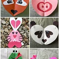 Serduszkowe kartki, zwierzaczki na Walentynki