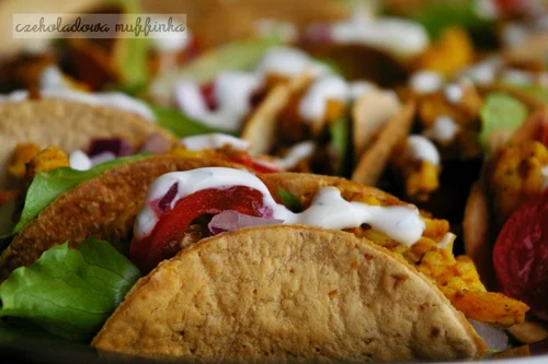 Mini tacos z kurczakiem