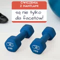Ćwiczenia z hantlami nie tylko dla facetów!