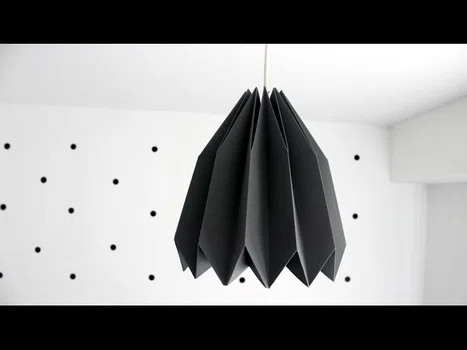 DIY Lampa origami