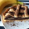 TARTA CZEKOLADOWA Z BANANAMI