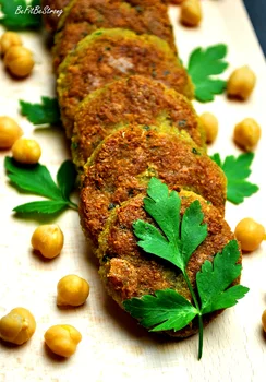 Pietruszkowe falafele light