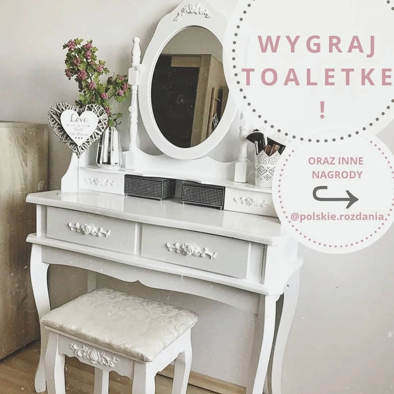 KONKURS! WYGRAJ TOALETKĘ I ZESTAWY KOSMETYKÓW!
