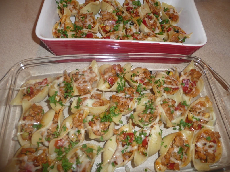 Faszerowane muszle