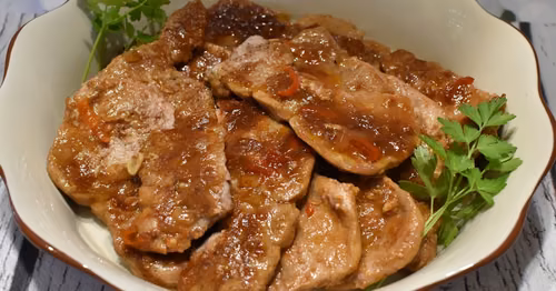 Polędwiczki w sosie barbecue