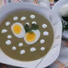 Kremowa zupa ziemniaczano-szczawiowa