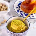 Granita pistacjowa z brioszką - food²