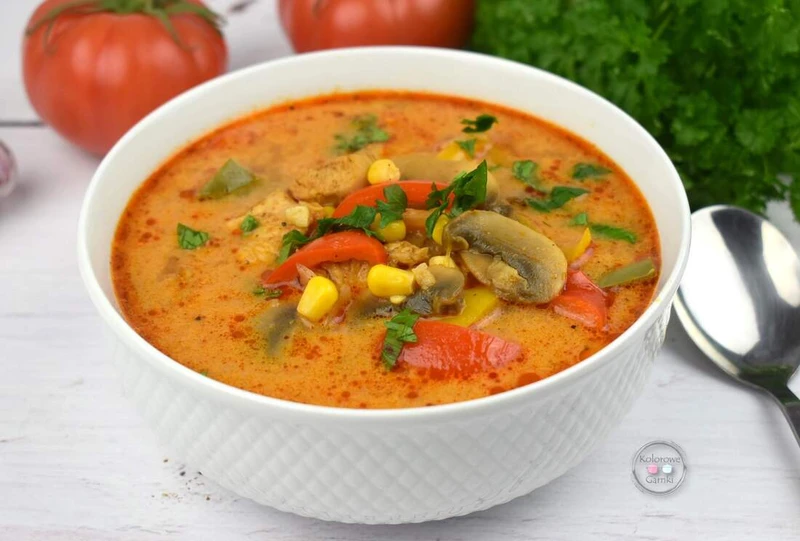Zupa gyros z kurczakiem - Tylko sprawdzone przepisy!