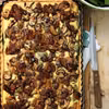 Tarta z pieczarkami, szpinakiem i karmelizowanym czosnkiem