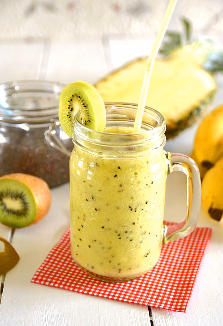Smoothie zielone z chia