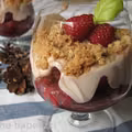Pyszny deserek z monte i malinami :)