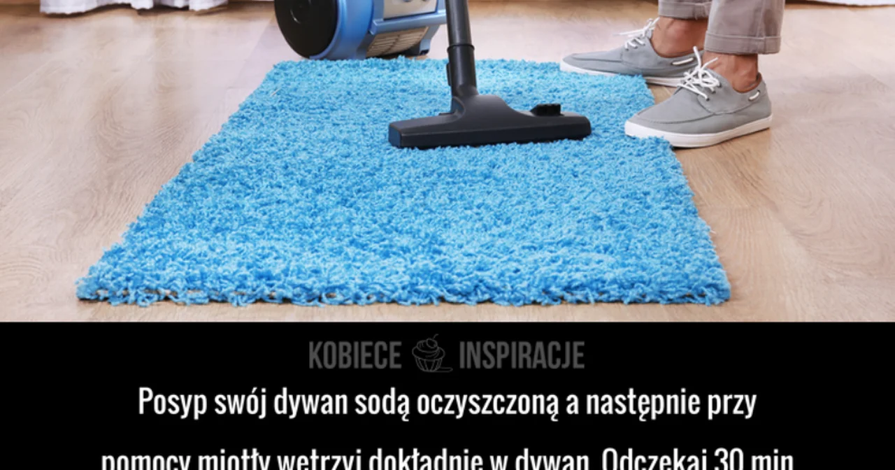 Jak w prosty sposób odświeżyć dywan?