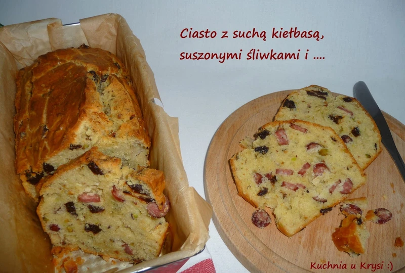 Ciasto z kiełbasą