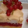 Ciasto kruche z porzeczkami i lekką bezą