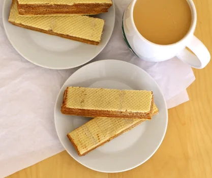 Domowe wafle
