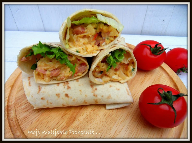 Tortilla z jajecznicą