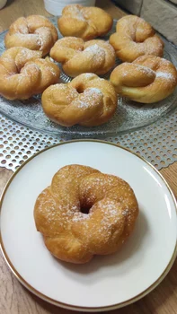 Pączki z dziurką - wianuszki