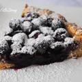 Żytnia tarta z borówkami