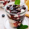 Mus mascarpone z borówkami