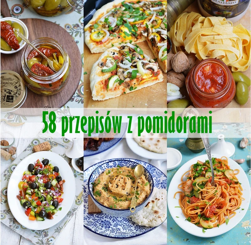 58 przepisów z pomidorami