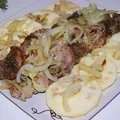 Polędwiczka ziołowa z jabłkiem