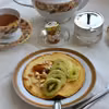 poranny omlet z owocami