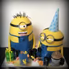 Torcik z minionkami