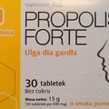 Ostrzeżenie: Możliwa obecność metalu w suplemencie diety Propolis Forte