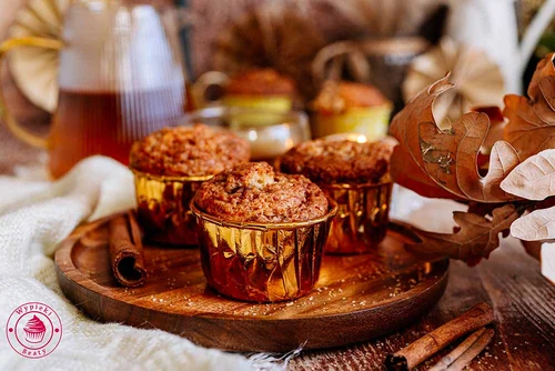 Proste muffinki cynamonki