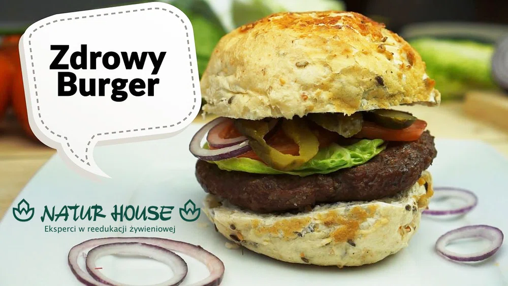 Zdrowy Burger -  przepis od Natur House
