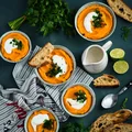 Zupa krem z dyni i marchewki (z puree z dyni)